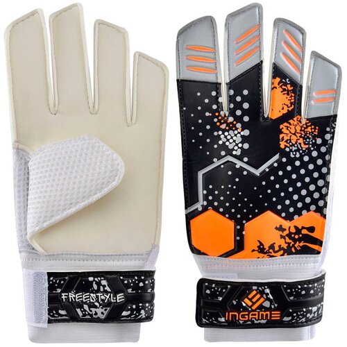 фото Вратарские перчатки ingame, размер 4, оранжевый