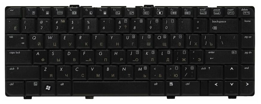 Клавиатура для ноутбуков HP Pavilion DV6000 RU, Black