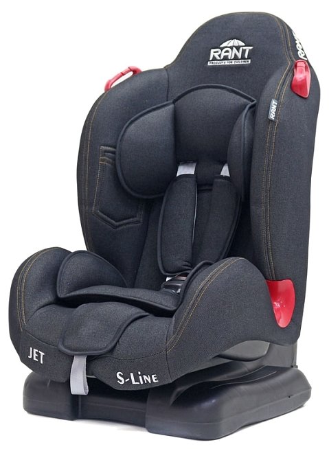 Автокресло группа 1/2 (9-25 кг) RANT Jet, black jeans