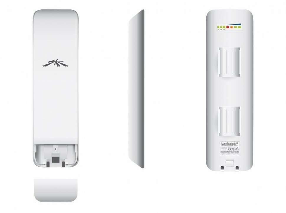 Wi-Fi точка доступа Ubiquiti NanoStation M5, белый