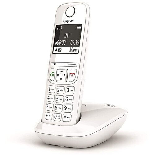 радиотелефон gigaset comfort 550 rus черный [s30852 h3001 s304] Радиотелефон Dect Gigaset AS690 RUS SYS белый