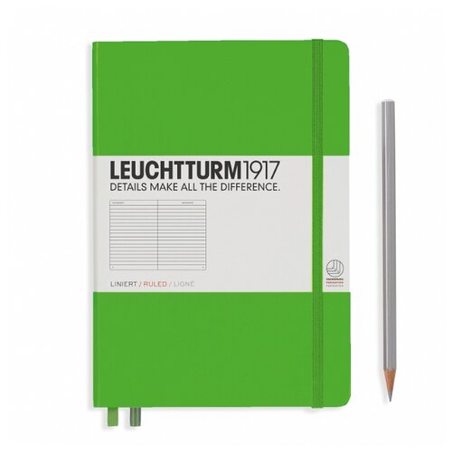 фото Блокнот Leuchtturm1917 357488 (свежий зеленый) A5, 124 листа