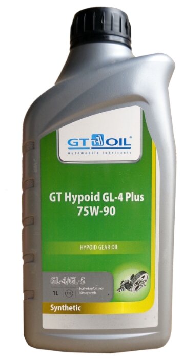 Трансмиссионное масло GT OIL HYPOID GL-4+ 75W-90