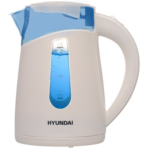Чайник электрический Hyundai HYK-P2030 17л 2200Вт кремовый корпус пластик 298400₽