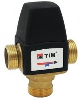Термостатический смесительный клапан 1 ( 20-55°С) kv/s 4.5 TIM