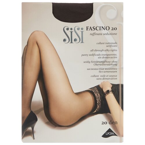 фото Колготки Sisi Fascino 20 den, размер 2-S, moka