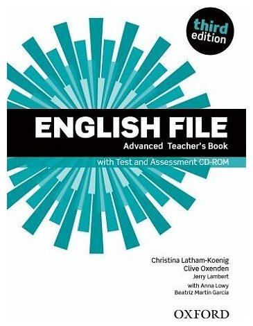 English File: Advanced: Teacher's Book with Test and Assessment (+ CD-ROM) - фото №1