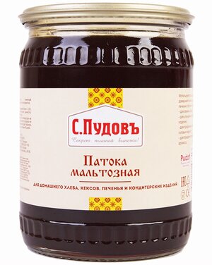 Патока мальтозная С. Пудовъ, 700 г