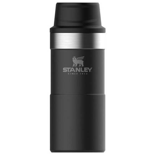 фото Термокружка stanley classic one hand 2.0 (0,47 л) черный