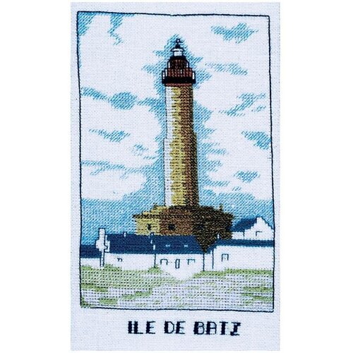 Набор для вышивания: PHARE “ILE DE BATZ” (Маяк Иль до Бац) набор для вышивания phare “creac’h ouessant” маяк креах уэссан