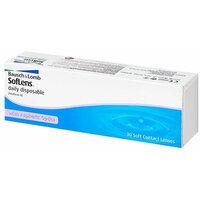 Контактные линзы Bausch & Lomb Soflens Daily Disposable, 30 шт., R 8,6, D -7