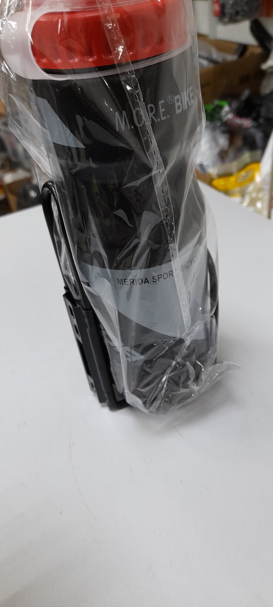 Флягодержатель BLF-M1 алюминиевый черный