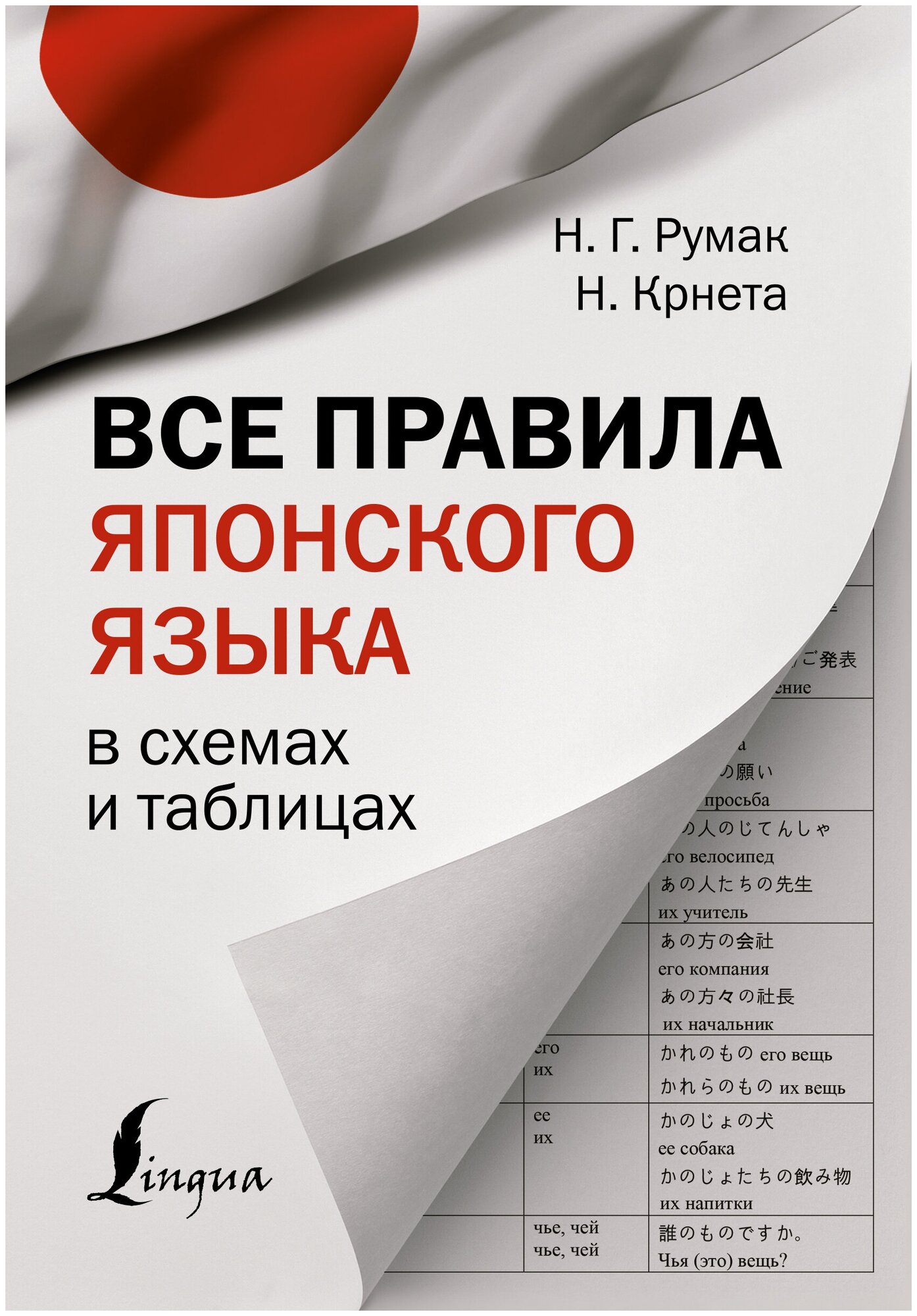 Все правила японского языка в схемах и таблицах Румак Н. Г, Крнета Н.