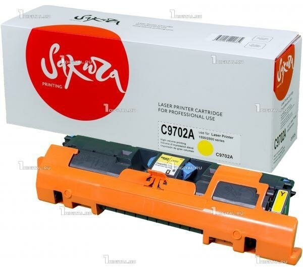 картридж Sakura C9702A - фото №3