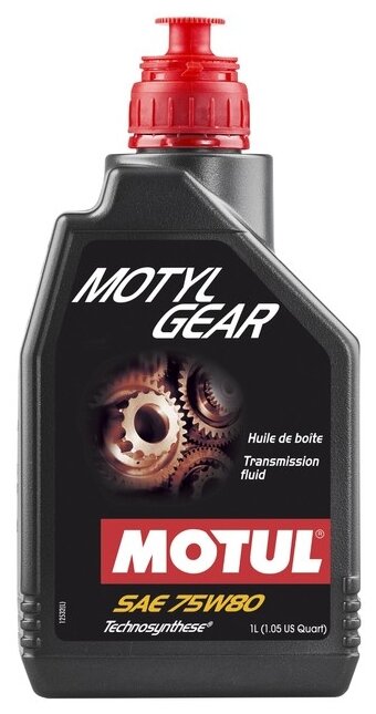 Масло трансмиссионное Motul MotylGear 75W-80, 75W-80, 1 л