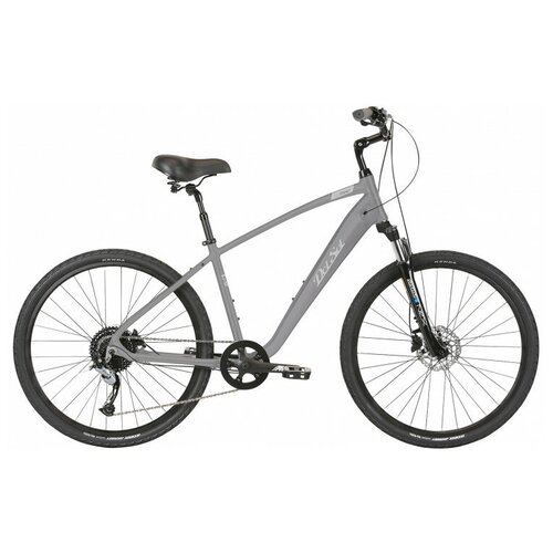 Городской велосипед Del Sol Lxi Flow 3 27.5 (2021) серый 17 втулка задн 32h shimano fh tx505 8 под c lock 32h 8 9 10 ск old 135мм ось 146мм