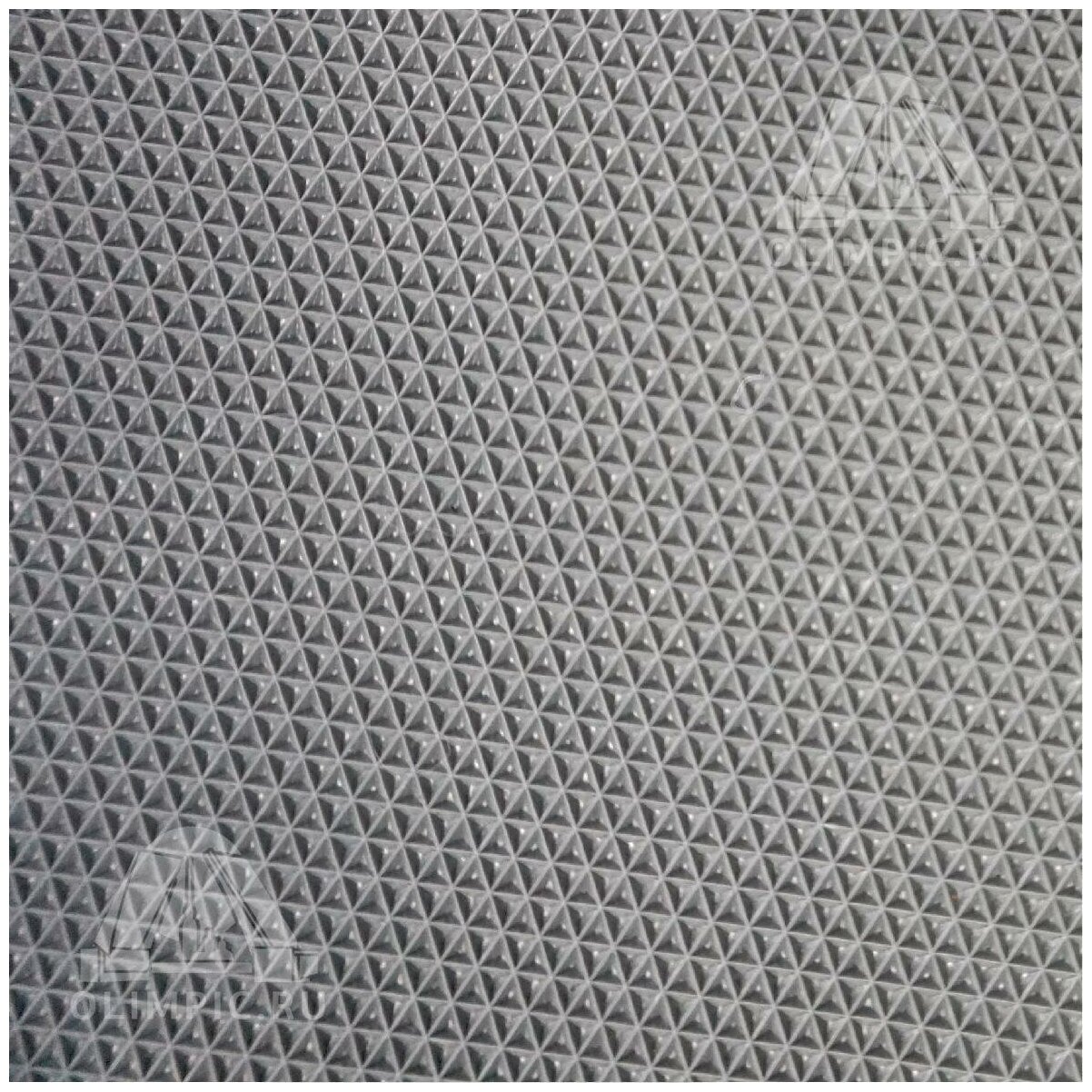 Коврик прикроватный Shahintex / Шахинтекс Жемчужный в форме шкуры из полиэстера, светло-бежевый, 50х88см / товары для дома - фотография № 4