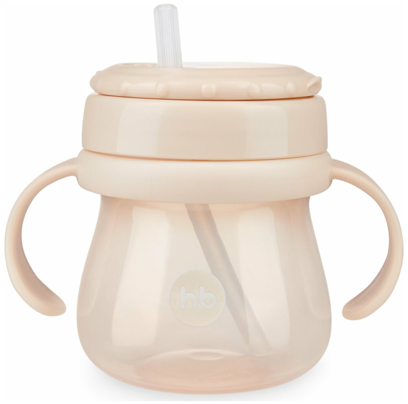 Поильник с трубочкой и ручками молочный Happy Baby/Хэппи Беби 250мл Zenith Infant Product - фото №10