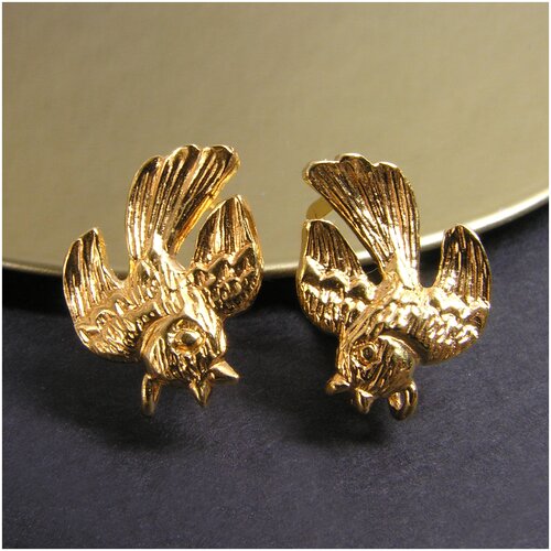 Швензы Skylark Gold Plated 17х12 мм (пара).