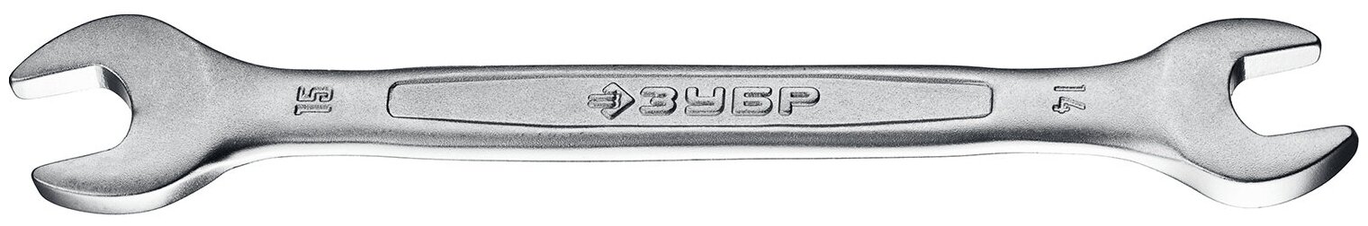 ЗУБР 14х15 мм, Рожковый гаечный ключ, Профессионал (27010-14-15)