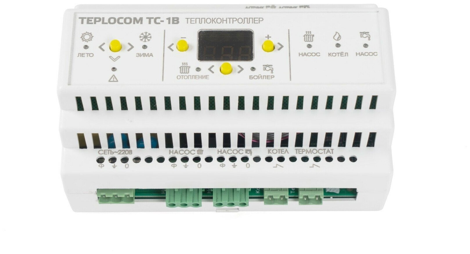 Теплоконтроллер для систем отопления TEPLOCOM Бойлер TC-1B