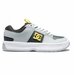 Кеды DC Shoes, натуральная кожа, размер 34,5, серый