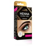 Joanna Хна для бровей и ресниц Eyebrow & eyelash henna + Activator, 15 мл + 15 мл - изображение