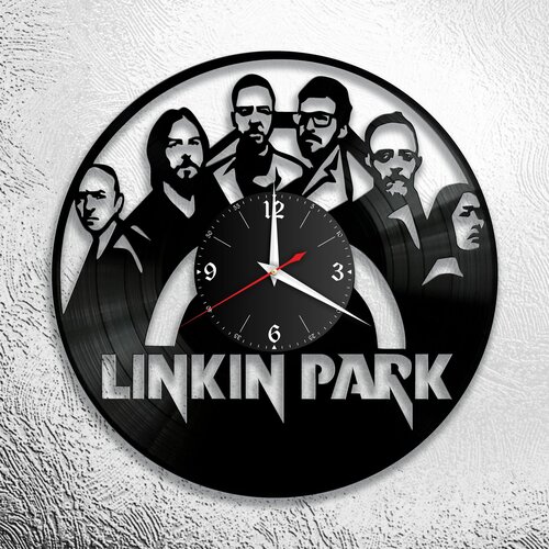 Настенные часы с группой Linkin Park, Линкин Парк, Chester Bennington, Mike Shinoda