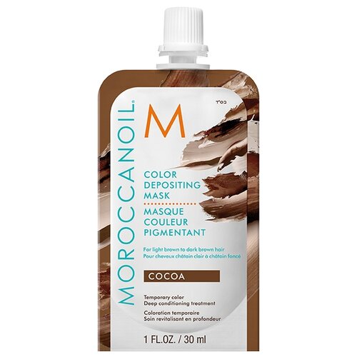 Moroccanoil Color Depositing Маска тонирующая для волос Cocoa, 30 г, 30 мл, дой-пак
