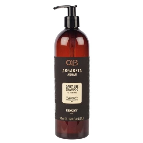 Dikson шампунь для волос ArgaBeta Argan daily use, 500 мл