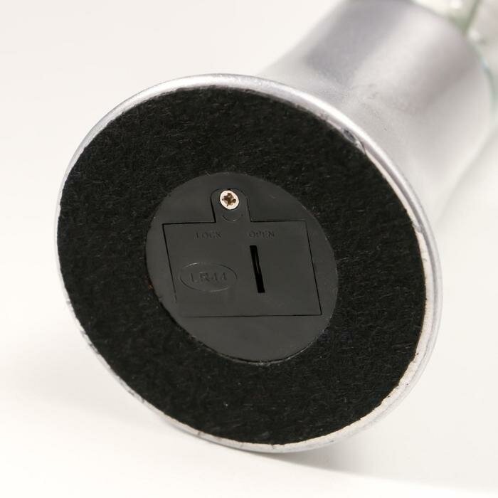 Светильник "Блеск цилиндра" LED от батареек 3хLR44 серебро 18 см - фотография № 7