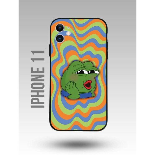 Чехол для iPhone 11 Каждому Своё "Лягушка Пепе/Frog/Pepe"