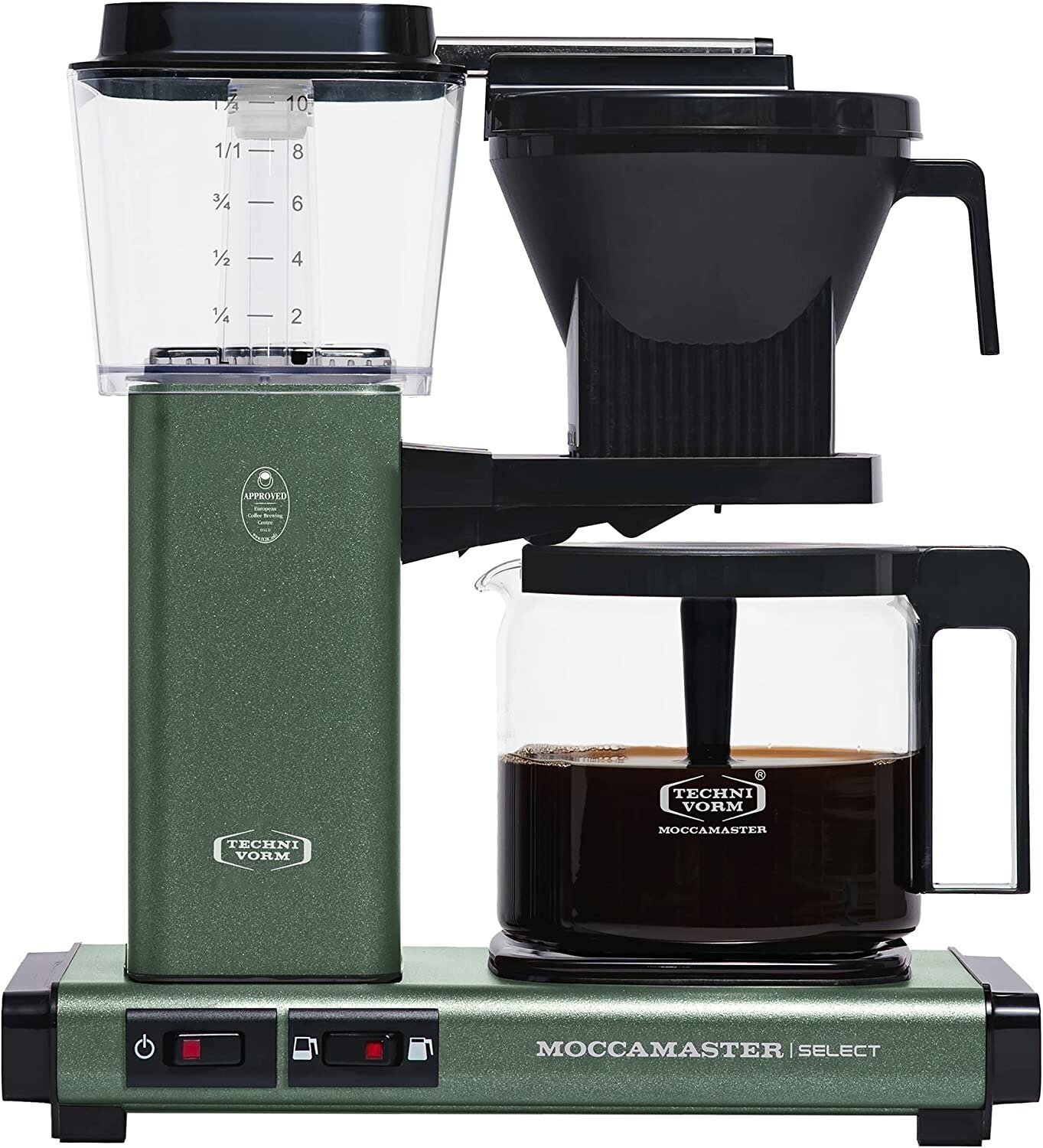 Кофеварка Moccamaster KBG 741 Select, forest green 53991 и упаковка кофе Флоу (10 шт. по 60 гр.) - фотография № 2