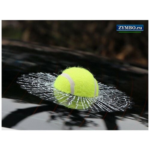 Наклейка 3D объемная Мяч теннисный