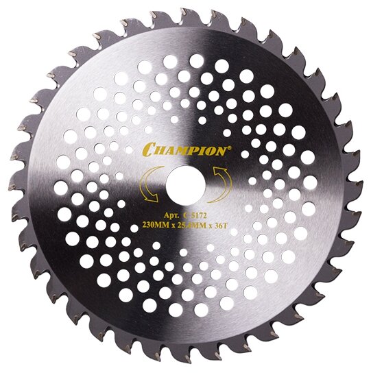 Нож с зубцами из твердого сплава Speed 36/230/25,4 (SRM-2305SI, SRM-2655SI)