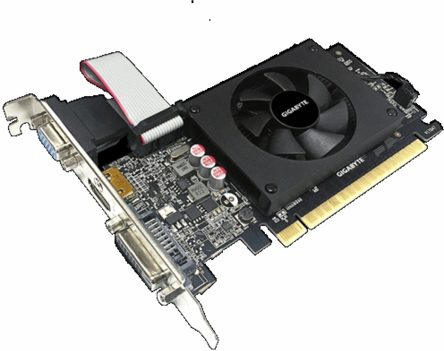 Видеокарта GIGABYTE nVidia GeForce GT 710 , , 2Гб, GDDR5, Low Profile, Ret - фото №10
