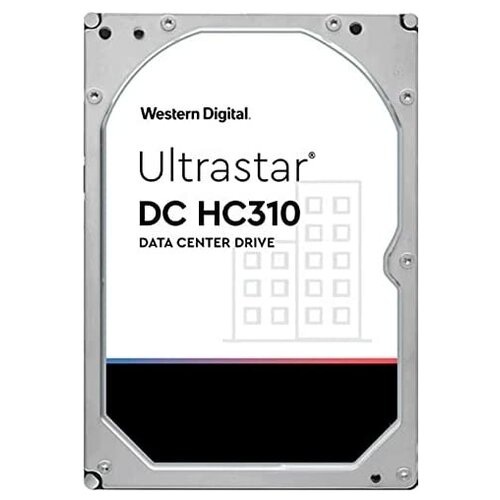 Внутренний HDD диск WD Ultrastar DC HC310 4TB SAS 35 HUS726T4TAL5204 2272100₽