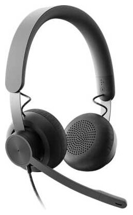 Гарнитура Logitech Zone Wired Teams Graphite (981-000870)