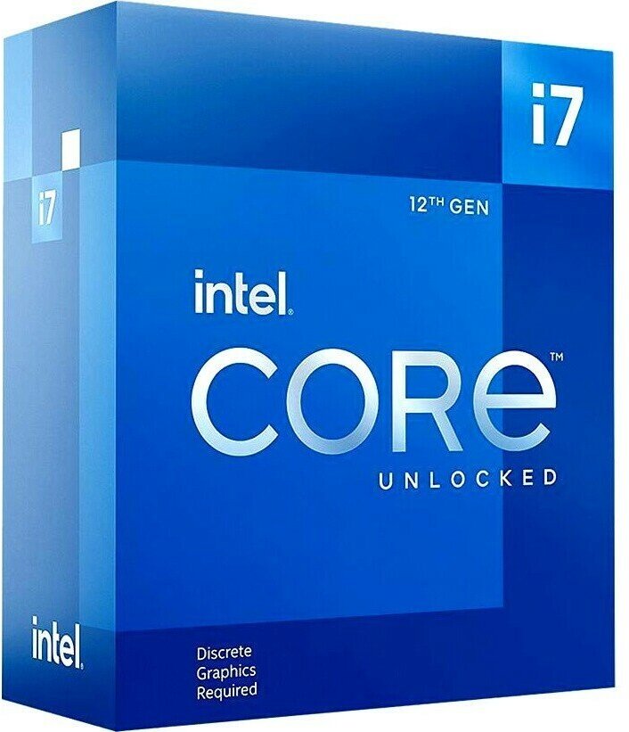 Процессор Intel Core i7 - 12700KF BOX (без кулера) (BX8071512700KF)