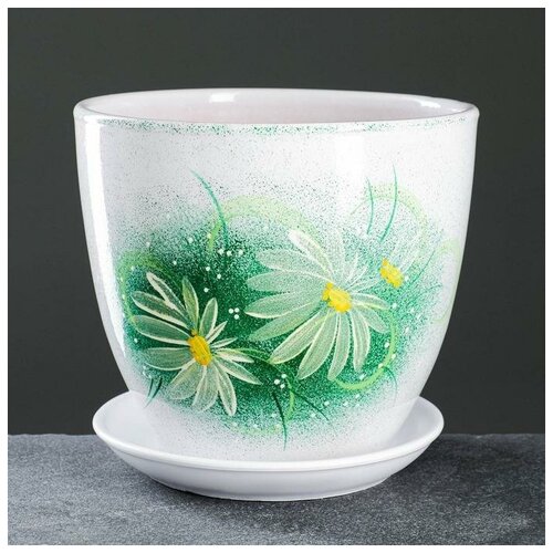 Горшок цветочный Гербера зеленая 5 л 1392₽