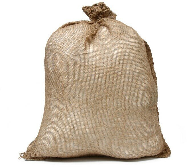 фото Greengo Мешок джутовый, 40 × 60 см, плотность 26 × 26 нитей, без завязок, Greengo