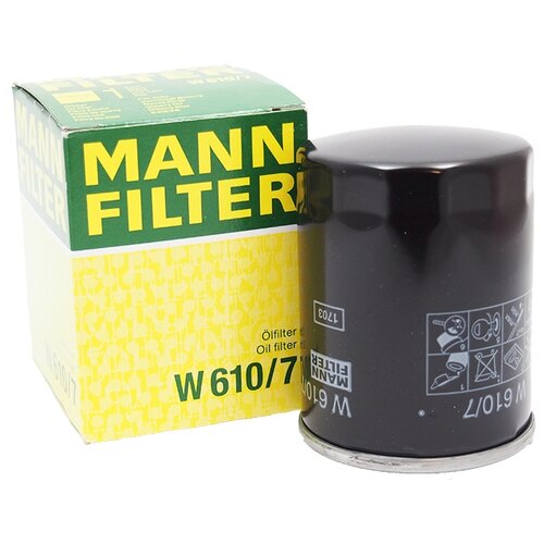 фото Масляный фильтр mannfilter w610/7