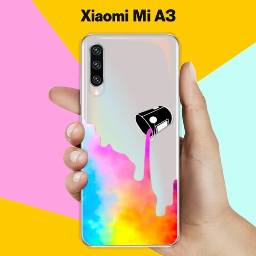 Силиконовый чехол Краски на Xiaomi Mi A3