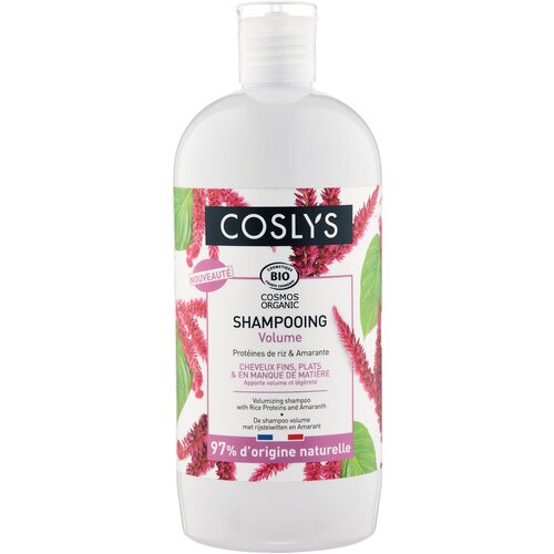 Coslys шампунь Volume для объема волос с амарантом и протеинами риса, 500 мл