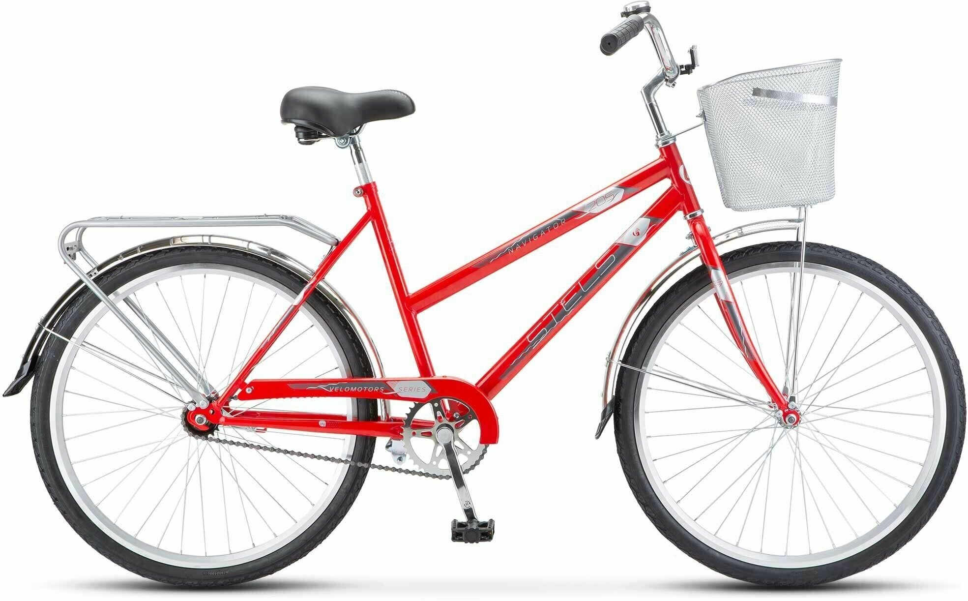 Велосипед городской STELS NAVIGATOR 205 Lady (26"), рама 19", красный