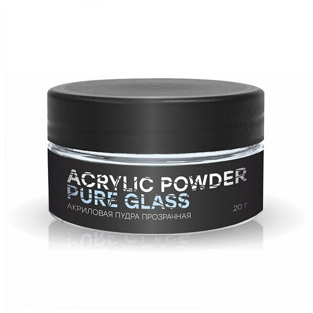 Акриловая пудра InGarden Acrylic Powder Pure Glass прозрачная AP00031 20 г
