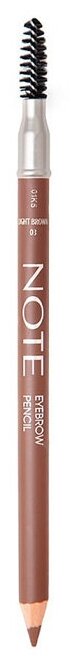 Карандаш для бровей Note Eyebrow Pencil т.03 Light Brown 1,1 г