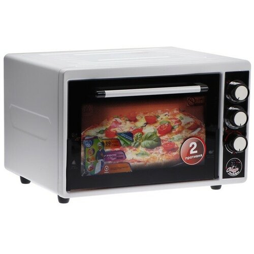 Мини-печь чудо пекарь ЭДБ-0126 1500 Вт 39 л белая 1530700₽