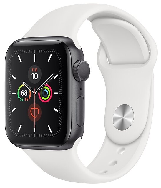 Умные часы Apple Watch Series 5 GPS + Cellular 44мм Aluminum Case with  Sport Band — купить по выгодной цене на Яндекс Маркете