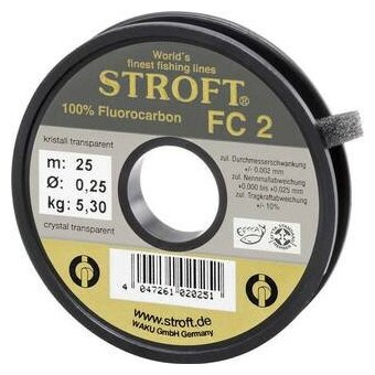 Леска Stroft "Stroft FC 2" 0.220mm 25m